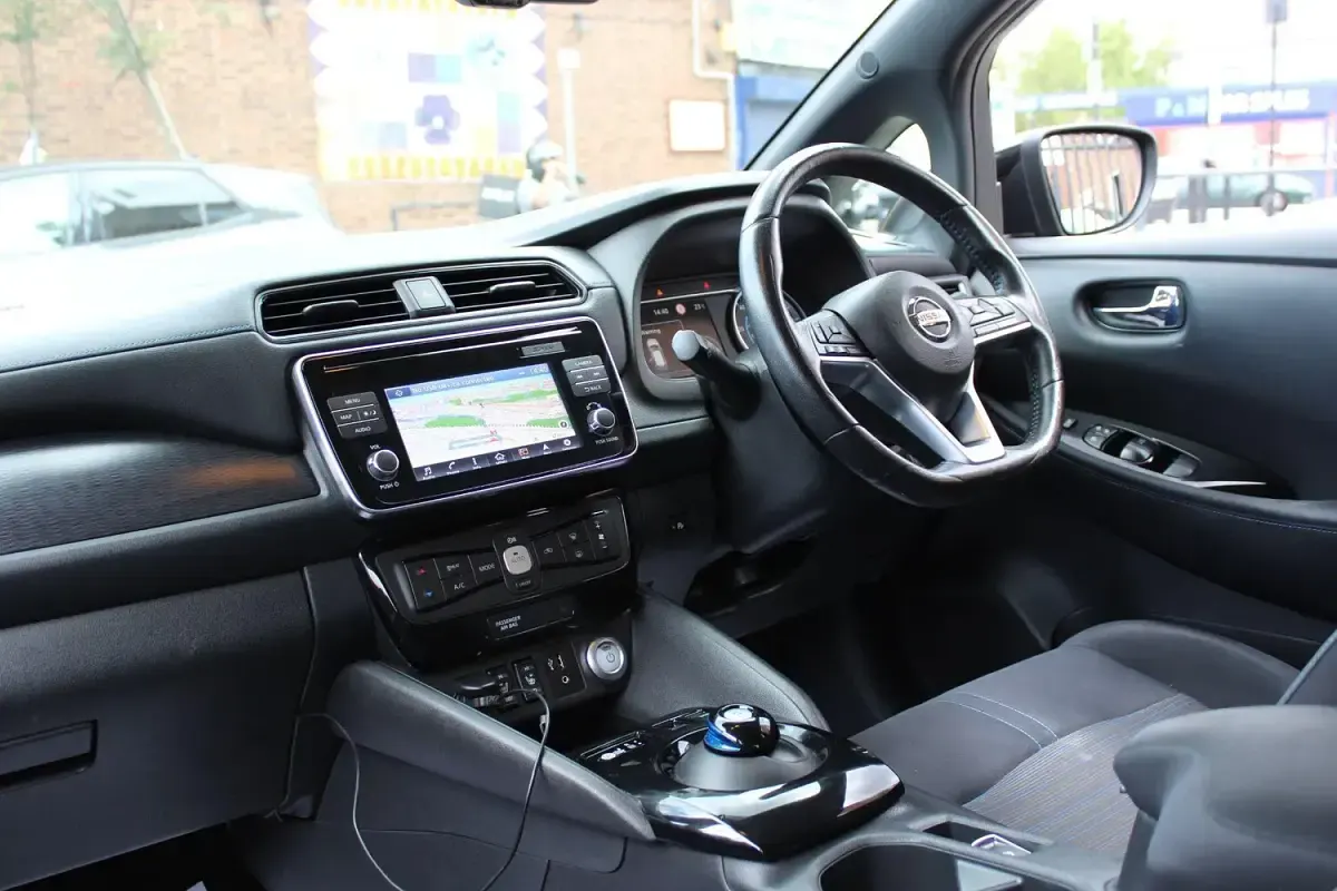 Used Nissan Leaf 110 kW (150 HP) 2018 Black Hatchback