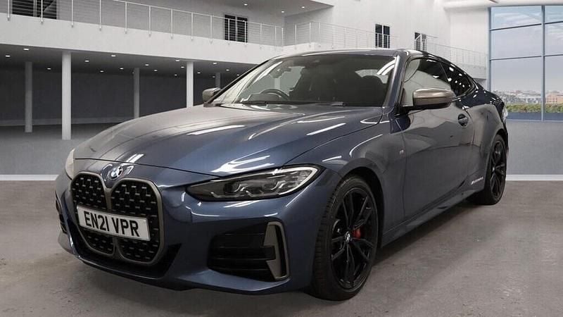 Blue Used 2021 BMW M440 M Sport Sedan | £29,491 (Fair price) - Image 1/4