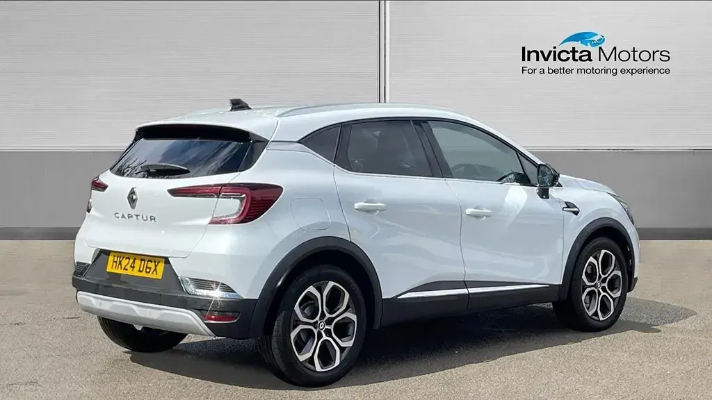 Second-hand Renault Captur Techno 91 CP (66 kW) 2024 Alb SUV