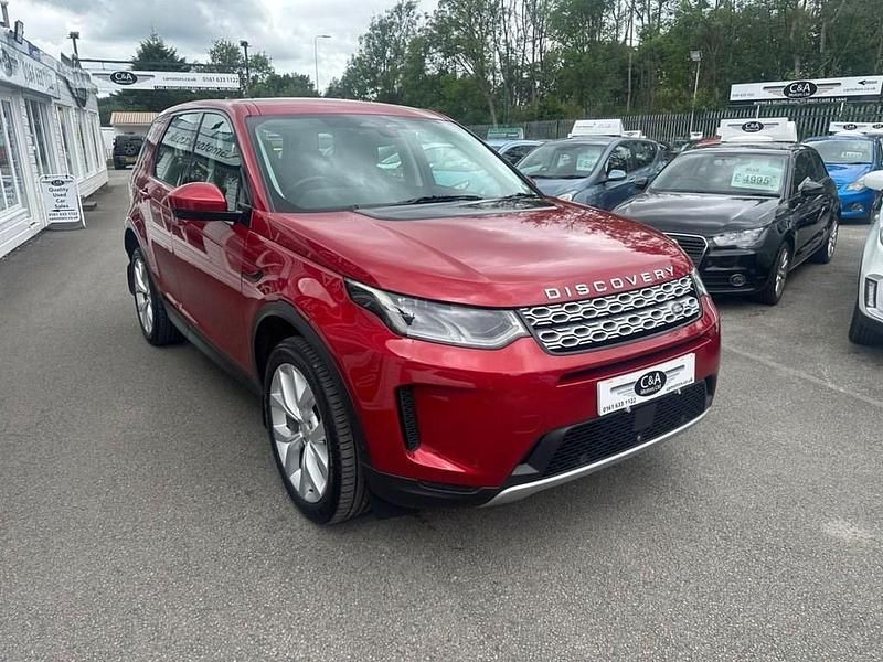 Red Used 2021 Land Rover Discovery Sport SE SUV | £20,995 (Good price) - Image 1/4