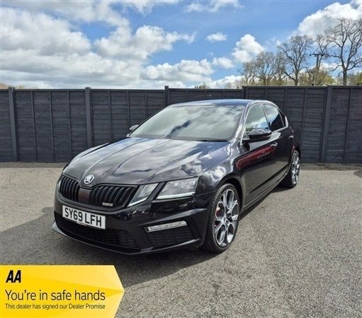 Black Used 2019 Skoda Octavia vRS Hatchback | £24,588 (Expensive) - Image 1/1