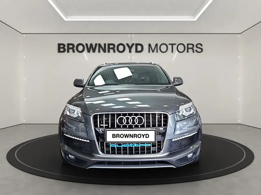 Used Audi Q7 S-line plus 245 HP (180 kW) 2015 Grey SUV