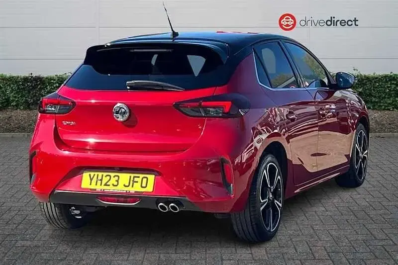 Second-hand Vauxhall Corsa Ultimate 130 CP (95 kW) 2023 Roșu Hatchback