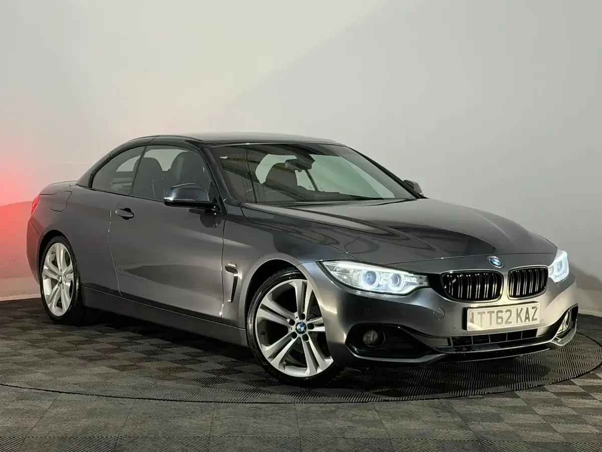 Used BMW 420 Cabriolet Sport Line 185 HP (136 kW) 2014 Grey Cabriolet