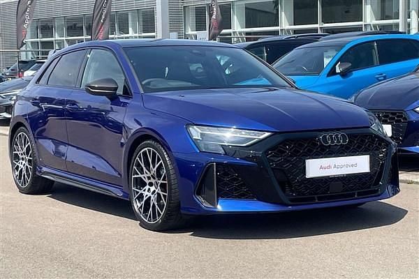 Blue Used 2025 Audi RS3 Comfort Hatchback | £67,900 - Image 1/4