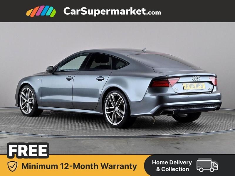 Used Audi A7 Black Edition 2016 Grey Hatchback