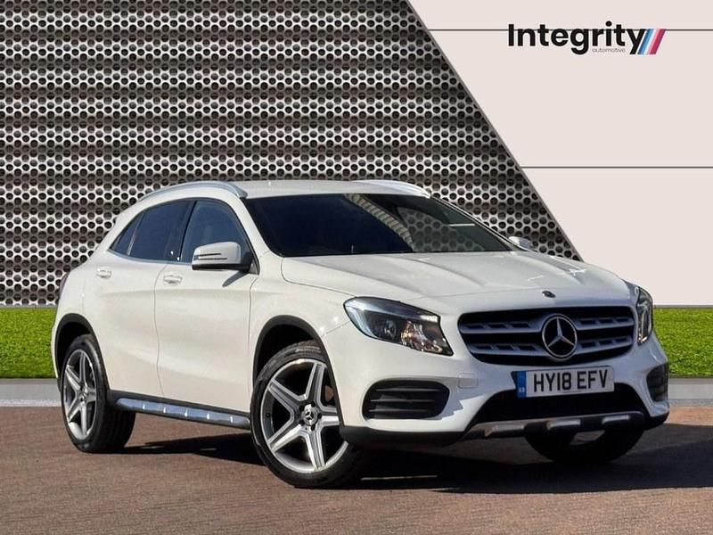 White Used 2018 Mercedes GLA200 AMG line SUV | £15,400 (Fair price) - Image 1/4