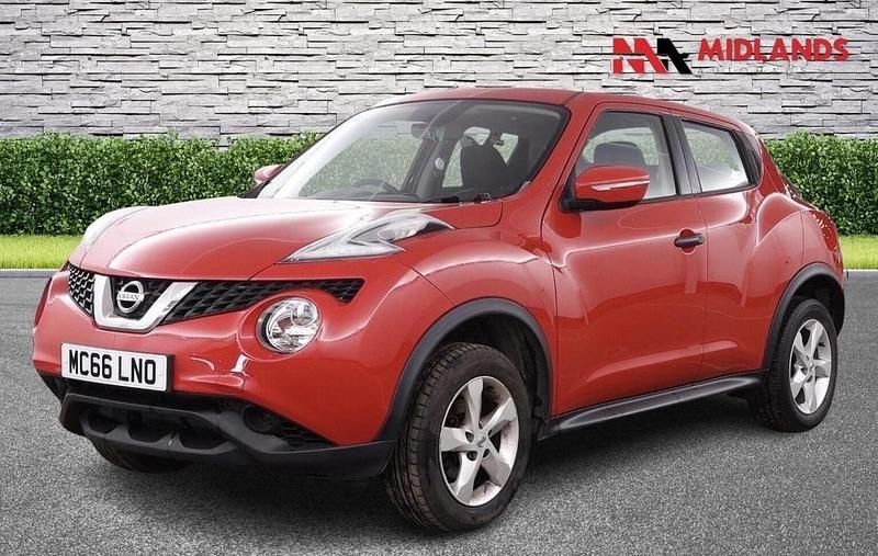 Used Nissan Juke Visia 2017 Red SUV