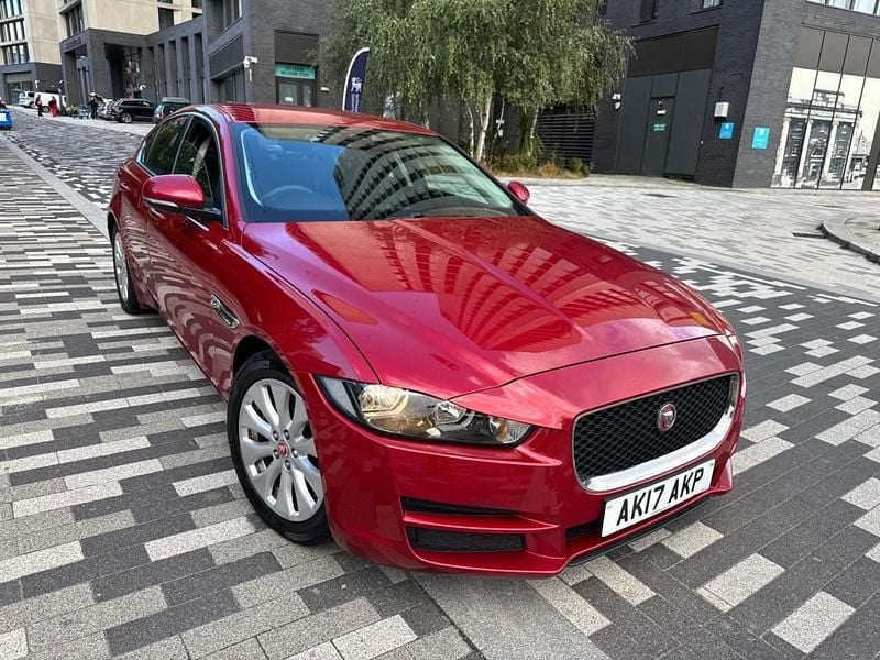 Red Used 2017 Jaguar XE SE Sedan | £5,999 (Good price) - Image 1/4