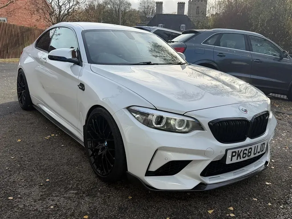 Begagnad BMW M2 Competition Edition 2018 Vit Sportkupé