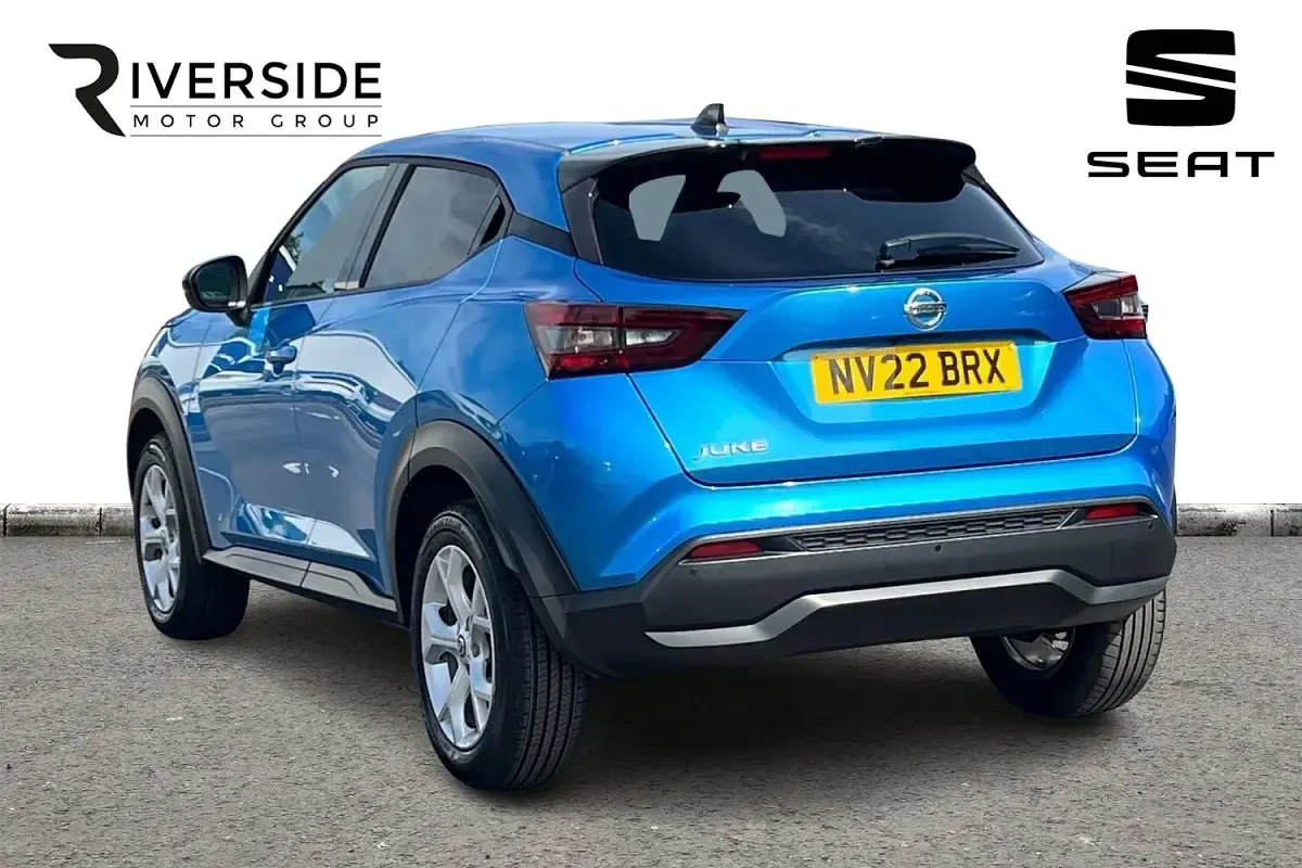 Used Nissan Juke N-Connecta 114 HP (83 kW) 2022 Blue SUV
