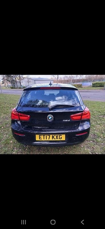 Used BMW 116 Sport Line 2017 Black Hatchback