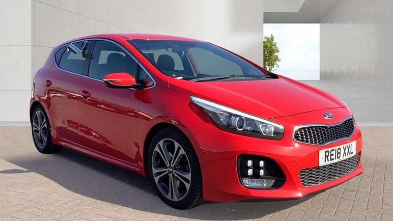 Used Kia Ceed GT-Line 2018 Red Hatchback