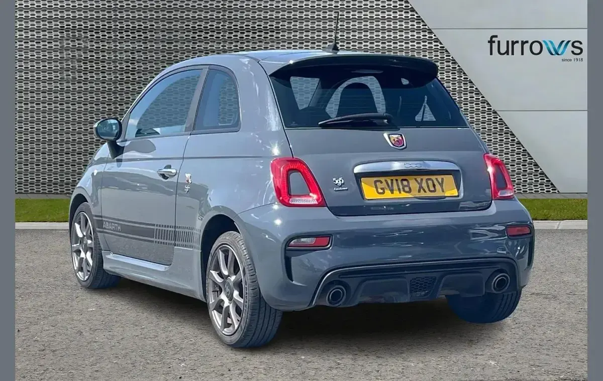 Used Abarth 595 144 HP (105 kW) 2018 Grey Hatchback