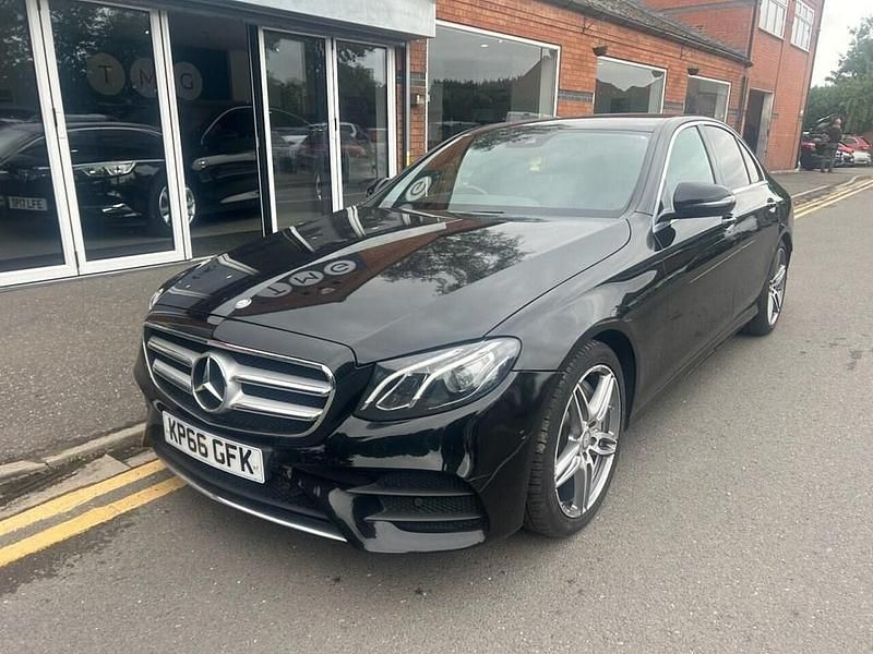 Used Mercedes E350 AMG line 258 HP (189 kW) 2016 Black Sedan