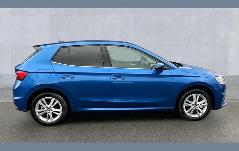 Used Skoda Fabia SE L 147 HP (108 kW) 2026 Race blue metallic Hatchback