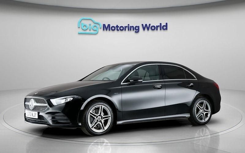 Used Mercedes A250 AMG line 259 HP (190 kW) 2020 Black Sedan