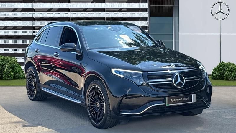 Black Used 2022 Mercedes EQC400 AMG Line Premium Plus SUV | £32,795 (A bit pricey) - Image 1/3