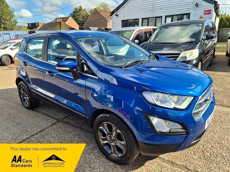 Used Ford Ecosport Zetec 100 HP (73 kW) 2019 Blue SUV