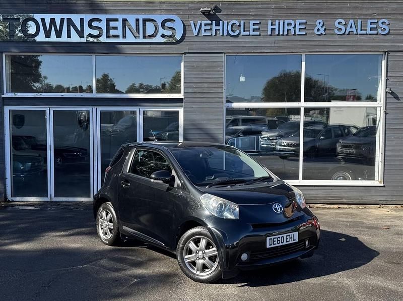 Black Used 2010 Toyota iQ Hatchback | £3,995 (Fair price) - Image 1/4