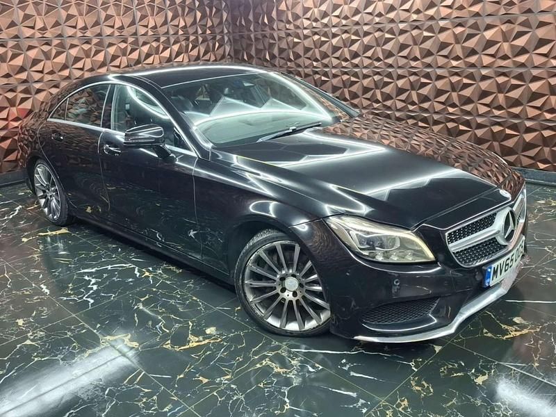 Used Mercedes CLS220 AMG line 2015 Black Coupe
