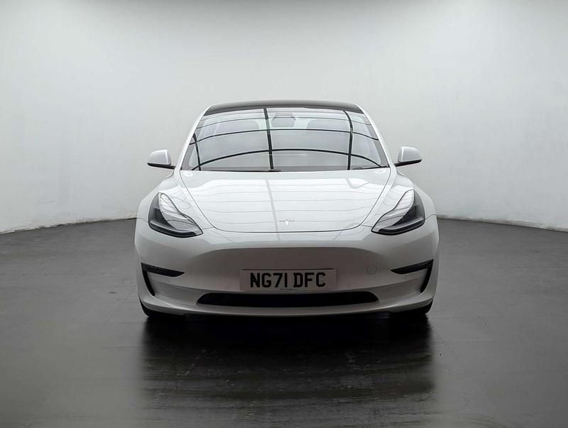 Used Tesla Model 3 Long Range AWD 366 kW (498 HP) 2021 White Sedan