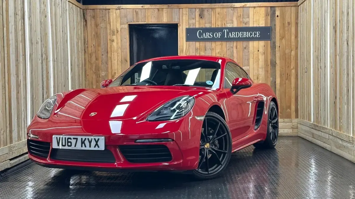 Used Porsche Cayman 2017 Red Coupe