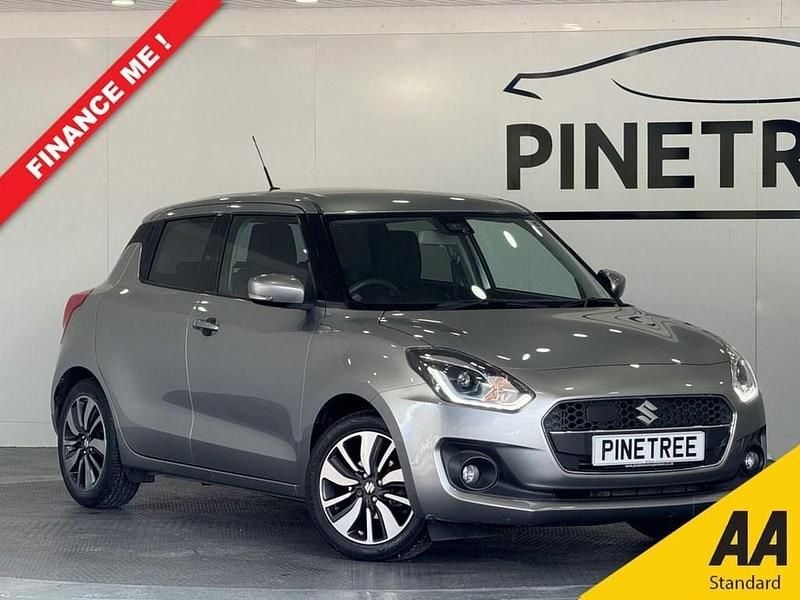 Silver Used 2019 Suzuki Swift SZ5 Hatchback | £13,499 (Fair price) - Image 1/3