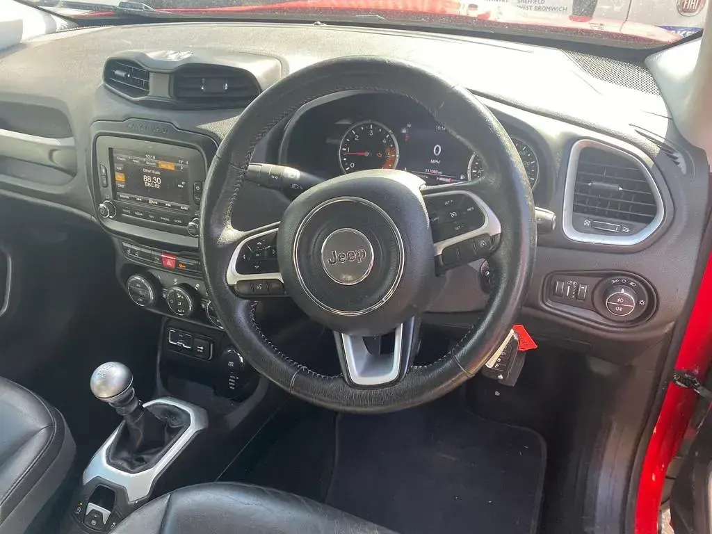 Begagnad Jeep Renegade Limited 140 HK (102 kW) 2015 Röd SUV