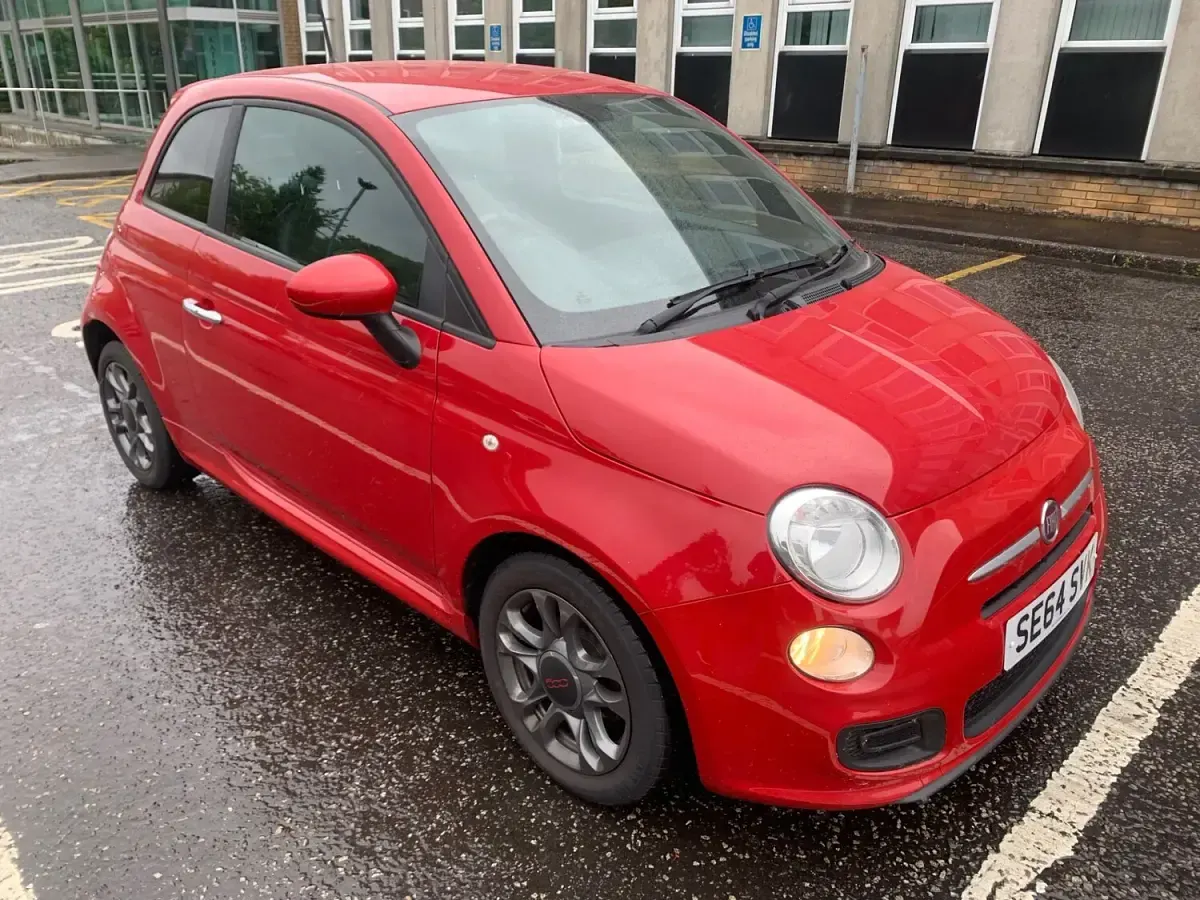 Used Fiat 500 S 69 HP (50 kW) 2015 Red Hatchback