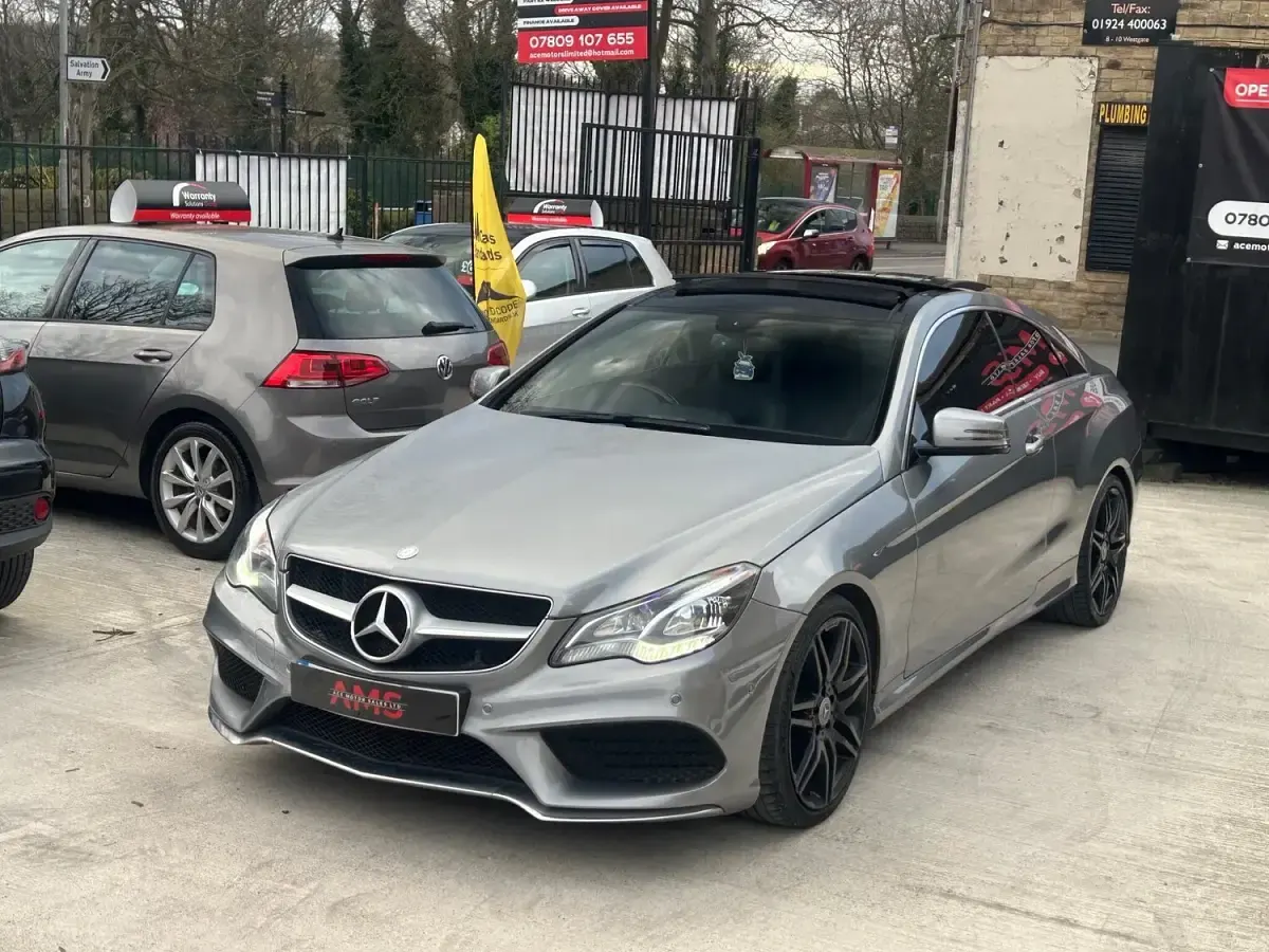Used Mercedes E250 AMG 2014 Silver Coupe