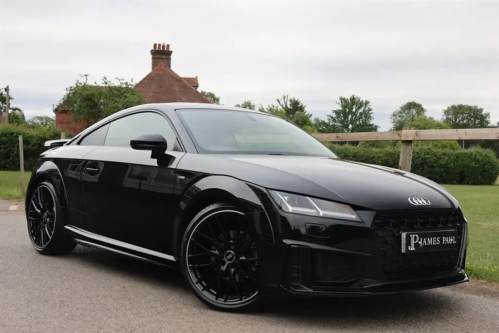 Used Audi TT Black Edition 245 HP (180 kW) 2020 Black Coupe