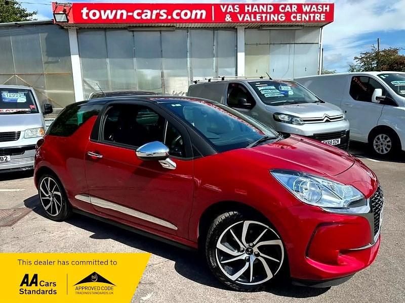 Red Used 2017 DS Automobiles DS3 Connected Chic Hatchback | £7,499 (A bit pricey) - Image 1/4