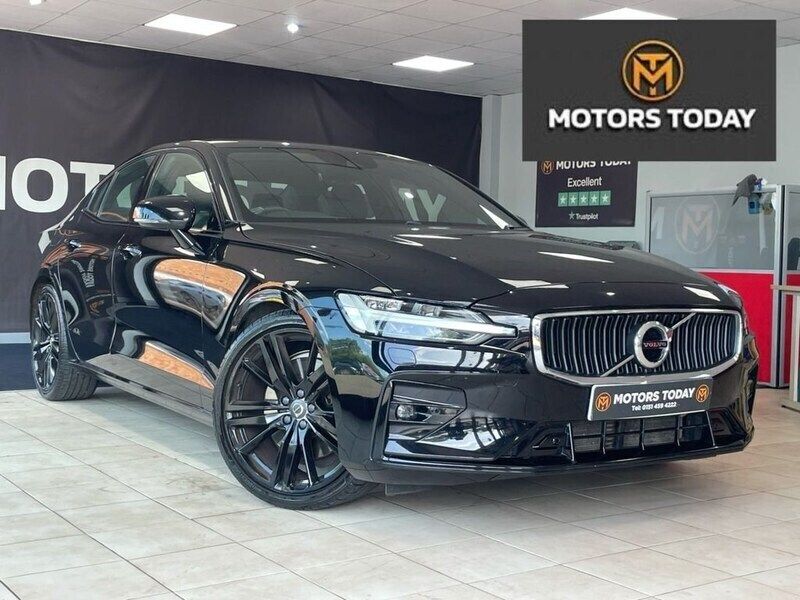 Black Used 2019 Volvo S60 R-Design Sedan | £18,990 (Fair price) - Image 1/4