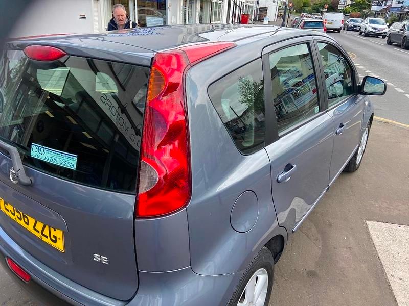 Used Nissan Note SE 110 HP (80 kW) 2007 Blue Hatchback