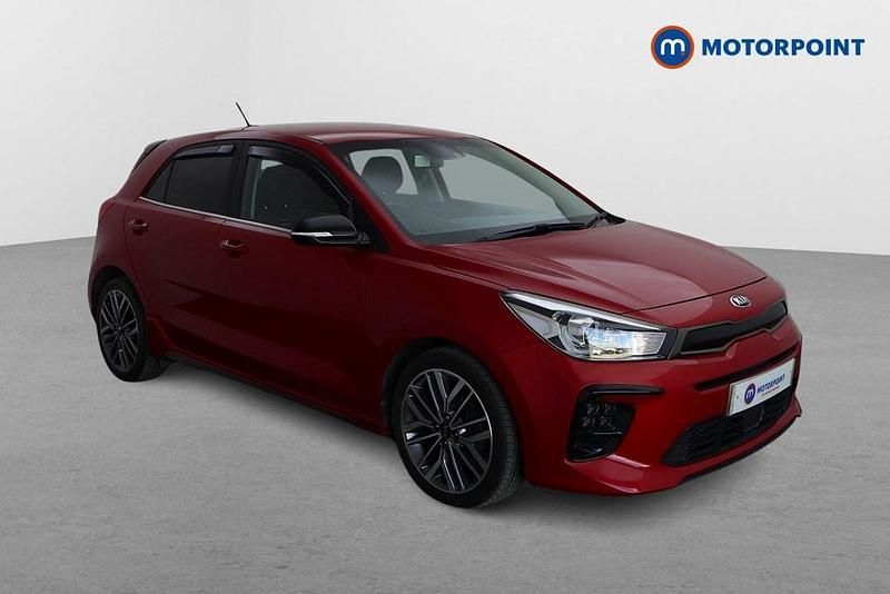 Red Used 2020 Kia Rio GT-Line Hatchback | £13,049 (Fair price) - Image 1/4