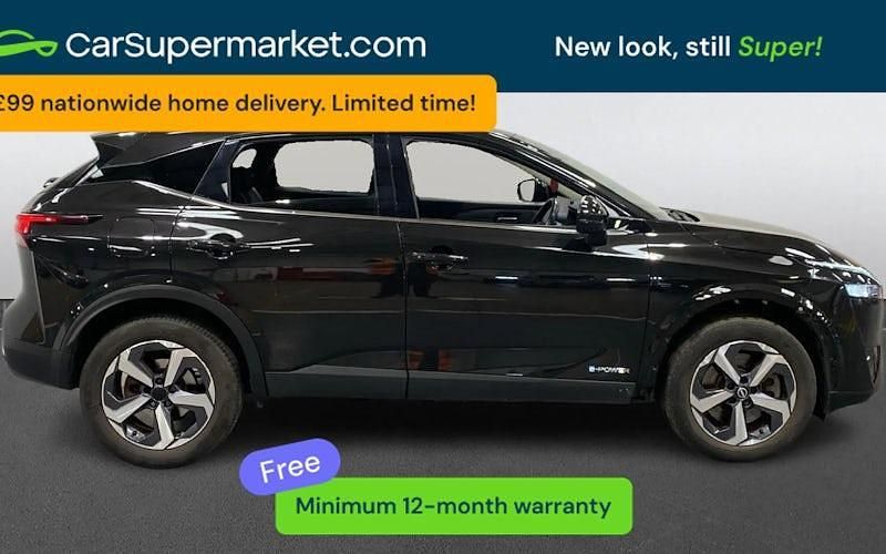 Used Nissan Qashqai N-Connecta 190 HP (139 kW) 2023 Black SUV