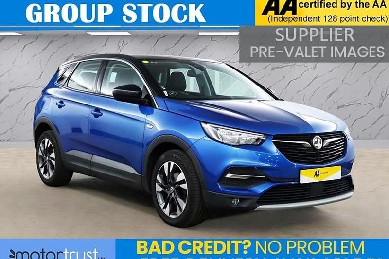 Used Vauxhall Grandland X Sport 130 HP (95 kW) 2019 Blue SUV