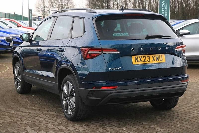 Used Skoda 110 R SE Drive 81 HP (59 kW) 2023 Petrol blue metallic Estate