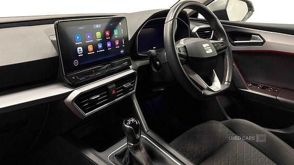 Used Seat Leon FR 130 HP (95 kW) 2022 Grey Hatchback