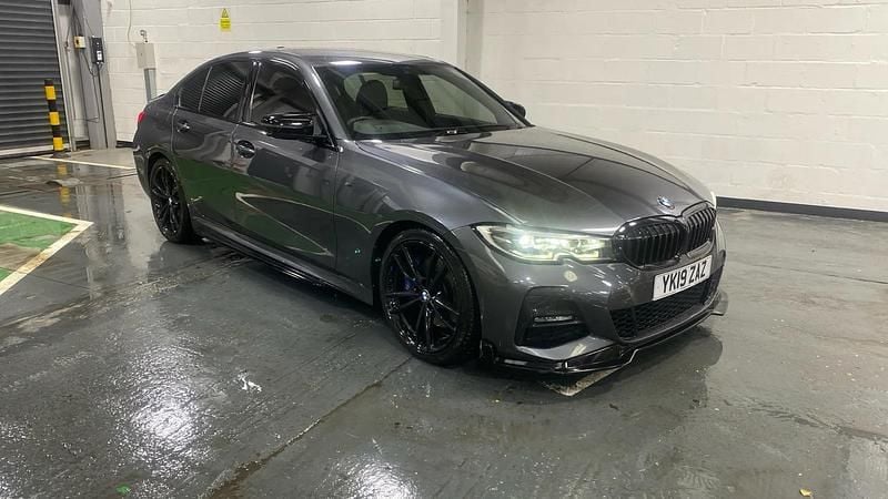Grey Used 2019 BMW 330 M Sport Sedan | £17,498 (Fair price) - Image 1/3