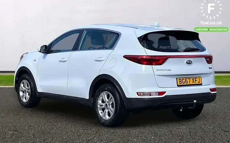 Used Kia Sportage 116 HP (85 kW) 2017 White SUV