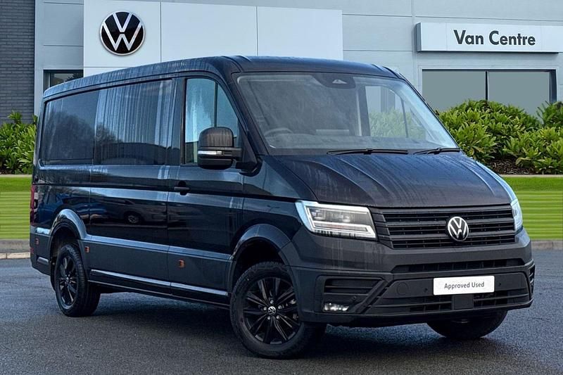 Black New 2025 VW Crafter Van | £39,491 - Image 1/4