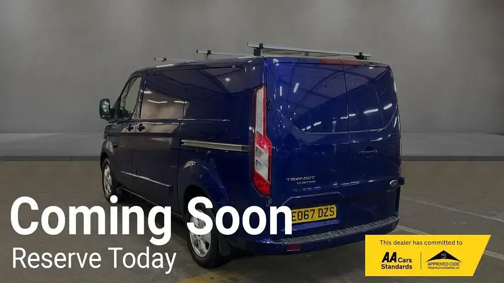 Używany Ford Transit Custom Limited 130 KM (95 kW) 2017 Niebieski Van