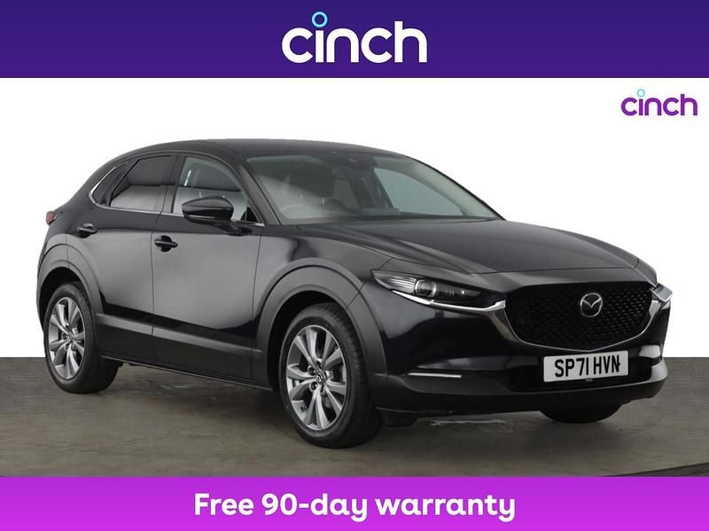 Black Used 2021 Mazda CX-30 Inclusive SUV | £15,029 (Fair price) - Image 1/3