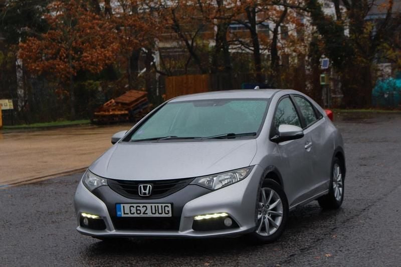 Used Honda Civic EX 2012 Silver Hatchback