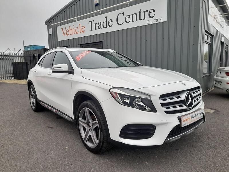 White Used 2018 Mercedes GLA200 AMG line SUV | £12,998 (Fair price) - Image 1/4