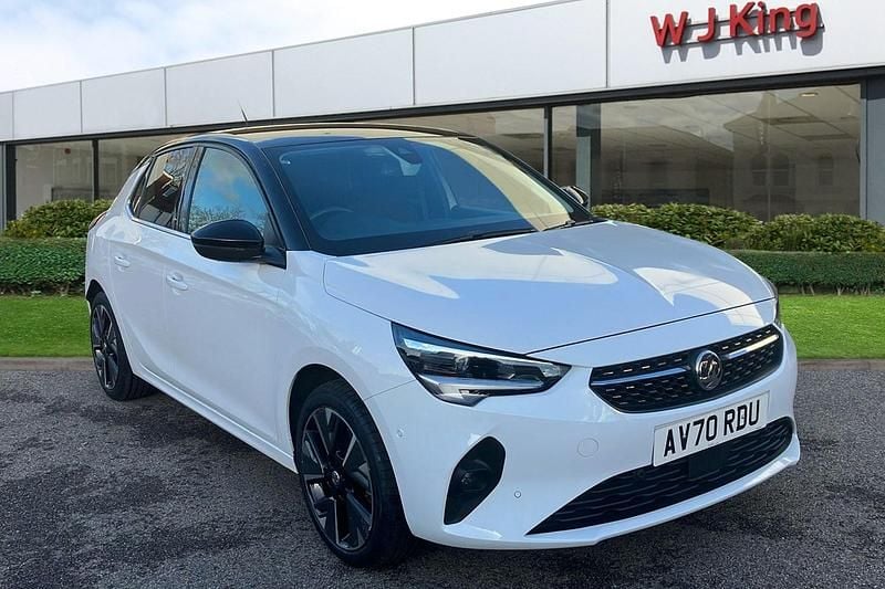 White Used 2020 Vauxhall Corsa-e Elite Hatchback | £11,595 (Fair price) - Image 1/3