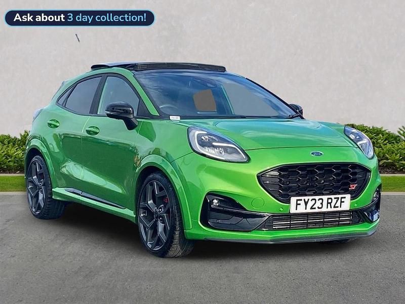 Green Used 2023 Ford Puma ST Hatchback | £19,499 (Fair price) - Image 1/4