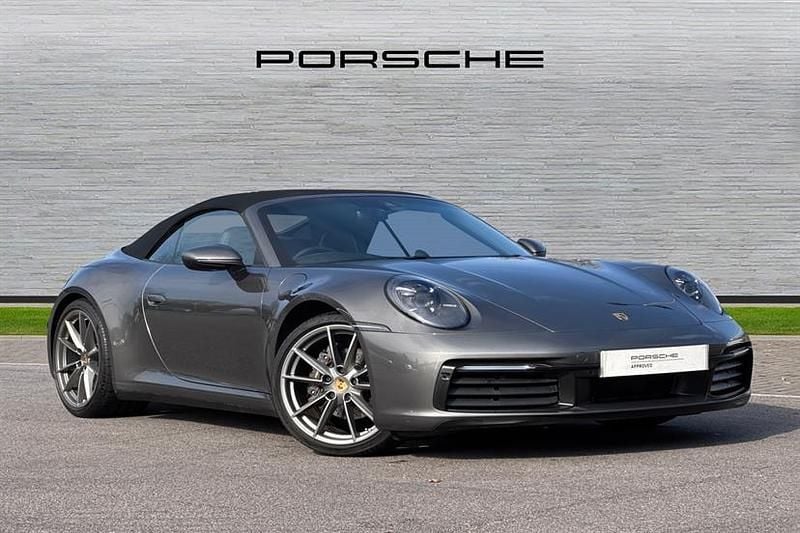 Used Porsche 911 385 HP (283 kW) 2020 Grey Cabriolet